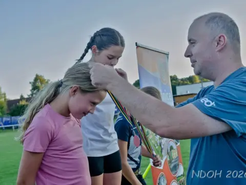Momentka z dětských olympijských her